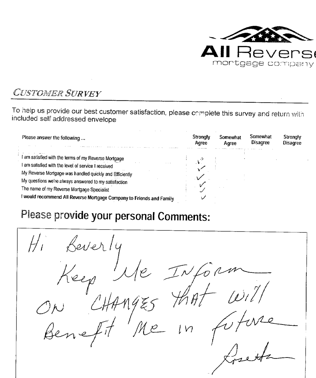 reverse mortgage, Los Angeles CA