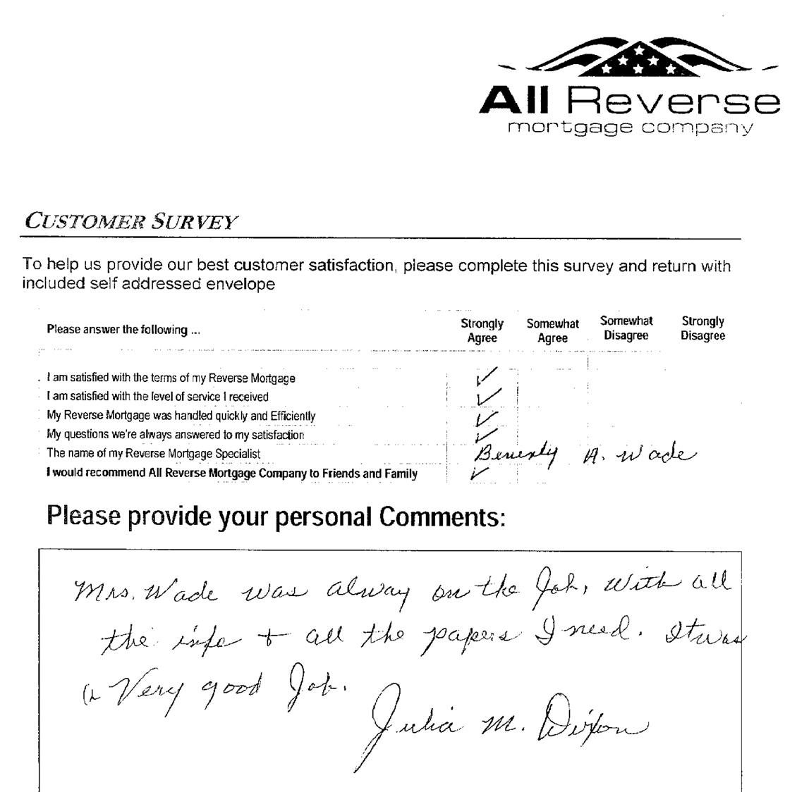 reverse mortgage, Los Angeles CA